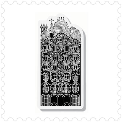 Imán Casa Batllò diseño cool made in Barcelona