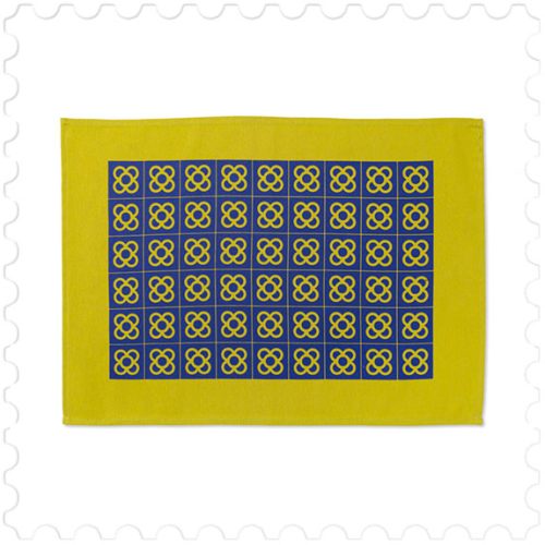 Salvamantel-flor-de-barcelona-amarillo